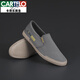 Cartelo viejos zapatos de tela de Beijing para hombres transpirables con una sola pieza de calzado casual para hombres trabajadores para hombres, primavera, zapatos de seda de seda de seda de hielo.