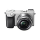 Sony (SONY) [National Subsidy] ILCE-6400K/a6400 Half-frame Micro-Single Digital Camera Real-time Eye Focus 4K Video Vlog Camera Silver A6400L (16-50) Set Official Standard [Available in Sichuan]