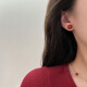 
Yashilif Yashilif s925 silver 5223 0358 9764 temperament and fashionable red agate necklace bracelet earrings set YL-5223 necklace