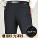 
G2000 men's trousers autumn and winter thick business casual ironing men's pants middle-aged young straight-leg formal suit pants men 9901 black 32 (2 feet 5)