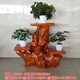 
Pangdonglai Quality [Official Direct Sale] Solid Wood Root Carved Shelf Natural Tree Root Ornament Overall Multi-layer Bonsai 15906 Three-layer