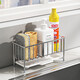 Maxcook Kitchen Storage Rack 304 Rack de rangement de comptoir en acier en acier inoxydable Rack de ragas
