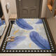 Chushang large-size diatom mud entry door floor mat can be cut into the entrance door foot mat entrance anti-slip dirty-resistant bathroom water absorption mat Diatom mud-1466 80120cm [water absorption/anti-slip/clipping]