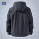 Romon Stand Collar Jacket Men's Autumn Outdoor Simple Solid Color Jacket Breathable Casual Men's Jacket Business Men's Wear