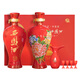 Xifeng Wine, Guohua Porcelain 12 years 45 degrees 500ml*2 bottles, gift box, Fengxiang white wine [14 years old wine]