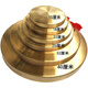 
Sound and Idea Thickened Gong 40 cm 30 cm Big Gong Flood Prevention Warning Gong 50 Gong Drum Three and a Half Musical Instrument Props Plated Gong Hammer 32cm Thickened Diameter Gong + Hammer