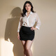 知温夫妻调情性感睡衣攻速黑丝战袍情趣内衣sm羞耻夫妻刺激高档后 性感纯御吊带裙特大6625 均码推荐80-120斤