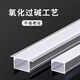 
The best (JIAOJIAOZHE) cob linear lamp embedded linear concealed lamp trough double eyelid living room ceiling embedded line light 1509 borderless
