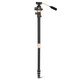 Lightweight Era Q888 Overhead Shooting Tripod Camera Micro SLR Bracket Central Axis Horizontal 90 Degree Vertical Macro Horizontal Shooting Cross Arm Rod Photography Camera Mobile Phone Video Photography Portable Tripod Q888 (Aluminum Alloy) Ball Handle Head