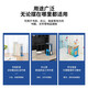 得力文具书立书挡板铁书架书夹书靠书立架伸缩简约创意书隔夹书器桌上 9272蓝(高175mm)/2片装