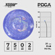 X-COMXCOM Ike Constellation Golf Frisbee Tray Throw FAIRWAY DRIVER Professional Competition Special Pisces-Mars (170-175g)