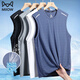
Catman (MiiOW) ice silk sports vest for men summer casual quick-drying mesh breathable sleeveless T-shirt for men large size loose fitness suit