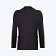 Siete marca Suit Men's 25 negocios de primavera y verano ropa formal fácil de hacer collar plano entrevista con chaqueta de traje 126JC70760 Negro 50 B