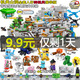 My World Lego Building Block Assembly Toys Boy 6-12 Jahre altes Puzzle Mechanismus Höhle Kindergeschenke Mädchen [Promotion] Twilight Forest 3888 Partikel [Flasche]