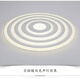 永智超薄吸顶灯主卧新款圆形大客厅灯大气高端大厅灯高亮LED卧室天花 白光(单色) 直径100cm