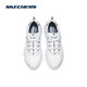 Skecher kleiner weißer Bär atmungsaktives Paar Männer kleine weiße Schuhe erhöhte dicke Sohle vielseitig Retro lässig Daddy Schuhe Sportschuhe Sport Schuhe