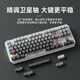 Forward TK870 wireless mechanical keyboard and mouse set Bluetooth three-mode high-value Blackberry side engraving 104-key gaming e-sports desktop laptop office wired universal peripheral dust side engraving-87 key [wireless Bluetooth three-template] white light tea shaft (coded office)