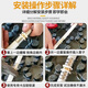 XMSJ地暖管卡压式接头20/25/32铝塑管1216内外丝直接暖通地热卡套管件 12164分内丝卡压直接