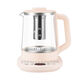 Wanlida electric kettle kettle household durable constant temperature health kettle thickened glass automatic power-off flower teapot food grade green thickened glass 304 filter egg rack 2L