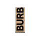 BURBERRY Burberry Logo Wool Jacquard Wool Scarf Men's and Women's Gift Ready Stock Collection Beige U/188*33CM