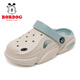 Babudou zapatillas para niños Nuevos zapatillas de niño de estilo de estilo mediano calzado para niños nuevos zapatos de agujero de estilo chicas