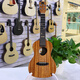 Adela Meow C Mahogany Nendebra ukulele tocando con el dedo para hombres y mujeres principiantes de cuatro cuerdas Guitarra pequeña Meow T Vancouver Electric Box Model