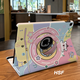 
Other family line puppy ipad9 protective case 2024 Air6 rotating leather case pro11 pen slot sticker 8/9/10 generation anti-fall ipad 8 generation 2020 [10.2 inches] rotating leather case [V3527 listening to music line dog] + pen slot sticker