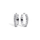 PANDORA sparkling simple earrings with inlaid design, fashionable single product, high-end birthday gift for girlfriend