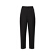 Weniger Frühlingsneife-Wollhosen für Frauen Kegel Einfacher lässiger Hochtaille Neun-Punkte-Karottenhose 2N3E12040 001/Schwarz XL