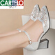 Cartelo Leder High Heel Sandalen für Frauen 2023 neu
