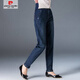 
Pierre cardin high waist large size stretch jeans for women spring and autumn new loose Korean version of harem pants casual carrot trousers 6628 dark blue [single pants] M [recommended 90-105 Jin [Jin equals 0.5 kg]]