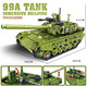 Compatible with Lego building blocks military tanks, huge boys birthday gift assembly toys for children aged 6-12, Type 85 tank [Send two boys + disassembly device]