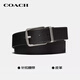 
CoaCH (COACH) [Brand Direct Supply] Men's Classic Pin Class Double-Side Use Wide Belt Belt Qixi Gift Gift Gift for Boyfriend