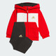 Adidas (Adidas) Ropa para niños Baby 24 Spring Boys Sports Sworts Sweets Sweets Casual Foot Foots traje JF3881