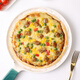 Qiaonong Duowei Pizza Set 5 porciones 1285 g (salchicha * 2 fruta de techo de tocino) Productos terminados de mozzarella