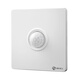International Electrician (FDD) Type 86 Concealed Human Body Sensor Switch Intelligent Light Control Lamp Human Body Infrared Delay Human Body Sensor Delay Switch-White