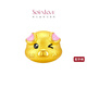 Chow Tai Fook SOINLOVE Cute Pet Series Twelve Zodiac Signs of Gold Gold Lucky Beads with Rope [Optional] VR1416 Little Golden Pig Full Gold Lucky Beads