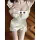 Sexy women's clothing and slim nightclub sexy dress bath massage short skirt dress technician work clothes as shown in the picture Apricot color S code (95 Jin [Jin equals 0.5 kg])
