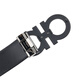 
Ferragamo Belt LOGO Printed Men's Fashion Casual Belt Black 0749930-S 105