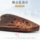 雅的陶笛AF三管素烧轻吹型专业演奏级中音F调紫砂泥熏烧青花陶土乐器 AF三管【轻吹型】素烧