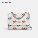 蔻驰（COACH）奢侈品女包印花风琴包单肩斜挎包CT866【品牌授权】送女友礼物