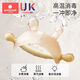 Kechao small month old teether baby molar stick baby mushroom teether soothes and prevents eating hands and can be boiled for 0-6 months