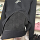 Li Ning 2024 winter style plus velvet pullover hatless sweatshirt men's fashion trend comfortable warm top AWDU679 Black AWDU679-3 3XL