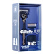 Gillette (Gillette) Front Concealed Gravitation Box Magnetic Knife Holder Manual Shaver 5-layer Blade Gift Box Pack 1 Knife Holder 2 Knife Head + Magnetic Mount + Foam + Silicone Cover