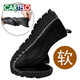 Cartelo 2024 Neue Lederschuhe für die britischen All-Match-Casual-Schuhe für Männer für Geschäftsluhe für Mode Soft Soft Sohle Vaters Schuhe 677 Brown 44