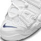 耐克（NIKE）官方男女童UPTEMPO大童运动鞋缓震部分皮面个性DH9719 100白/深藏青/白/深藏青 38