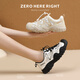 
ZHR hiking shoes for women casual outdoor sports lightweight creek tracking shoes for women versatile splicing women's shoes G683 apricot color 37