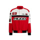 Hugo Herren-Farbblock reguläre Ausgabe Rennspur Jacke 693-rot L.