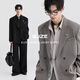 Earl Dower [Tensi Acetate Wolle] Freizeitanzug Herrenjacke 2025 Frühling neuer koreanischer Anzug C511054 Glacier Grey L (175)