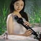 Bainuo Huaxia's Rhyme Electric Hoist Silk Musical Instrument Domestic Electronic Blow Tube Hulusi Electronic Electric Electric Sakura Instrument de musique débutant Jinzhu Couleur